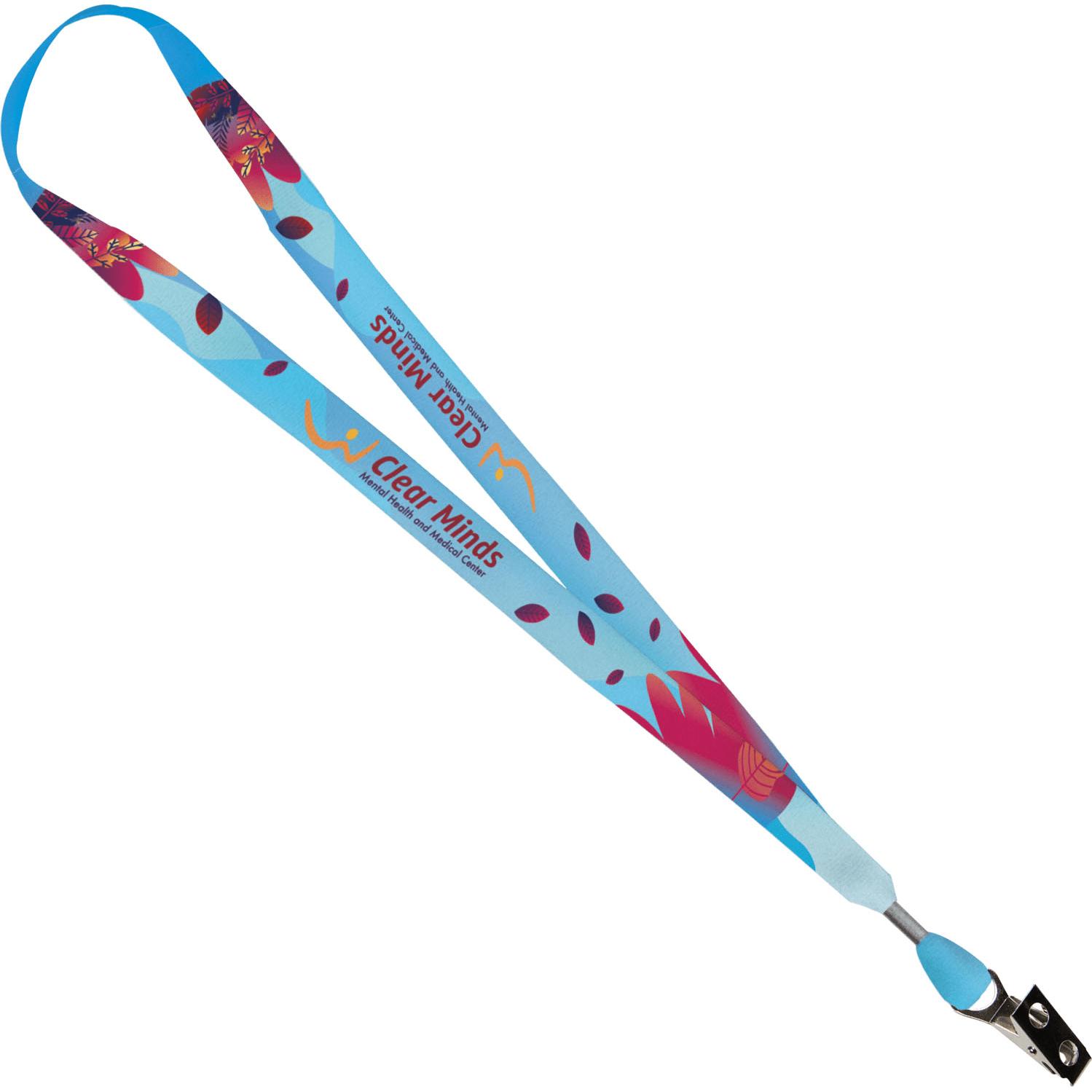 Advantus Antimicrobial Adjustable Black Lanyard With Detachable Key Ring – 91138
