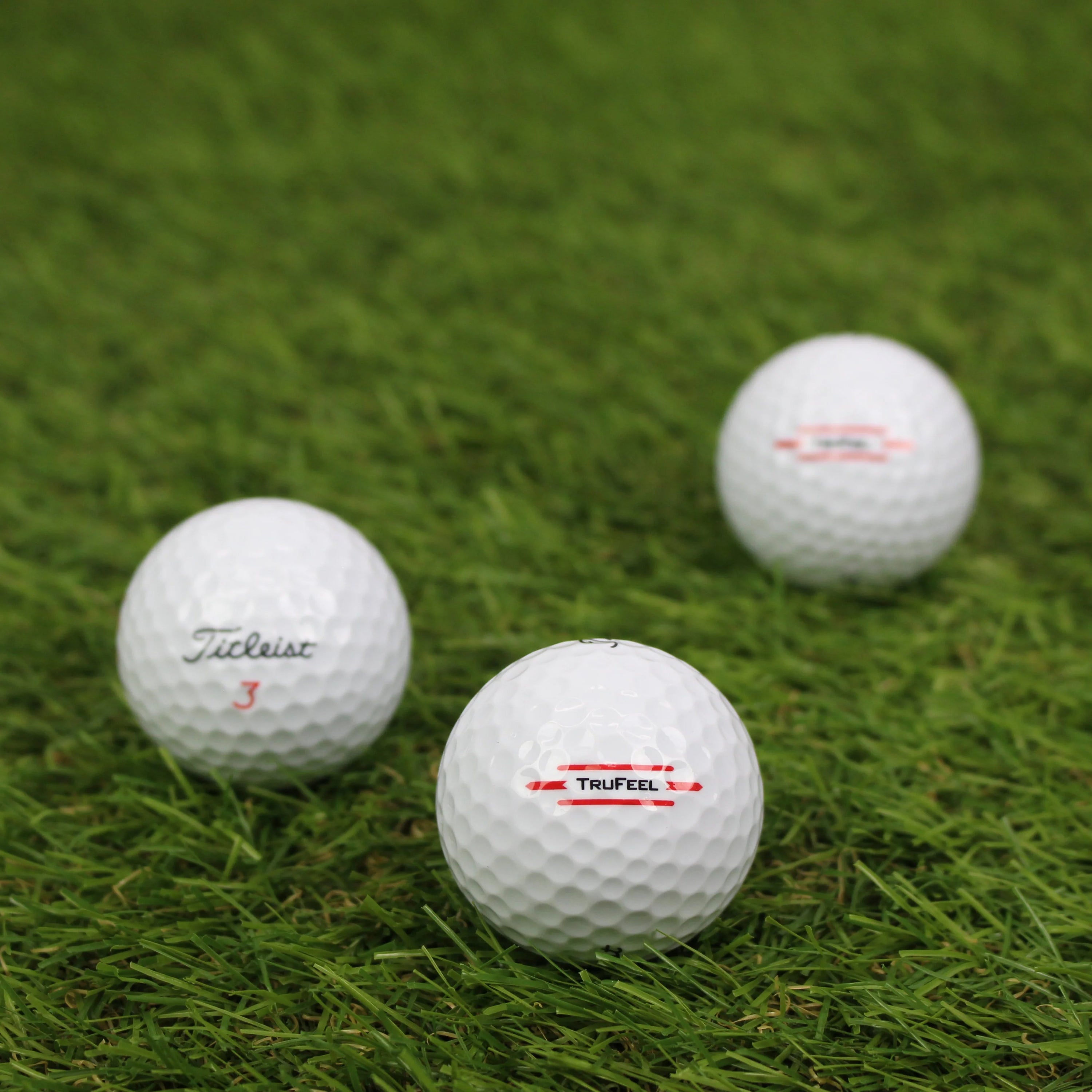 Titleist Trufeel Golf Ball Action Photo