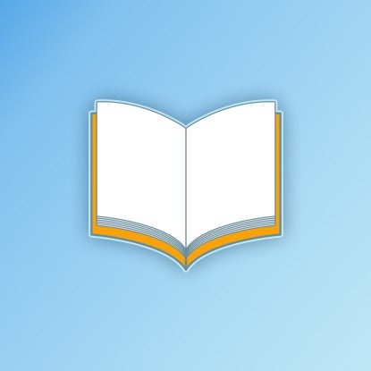 An illustration showing paper being folded in half and then stacked together.
