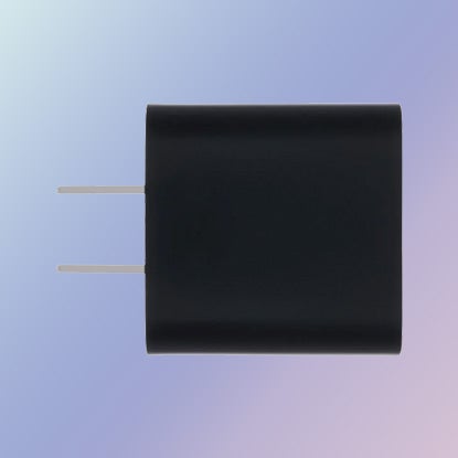 A photo of a black USB/USB-C adapter.