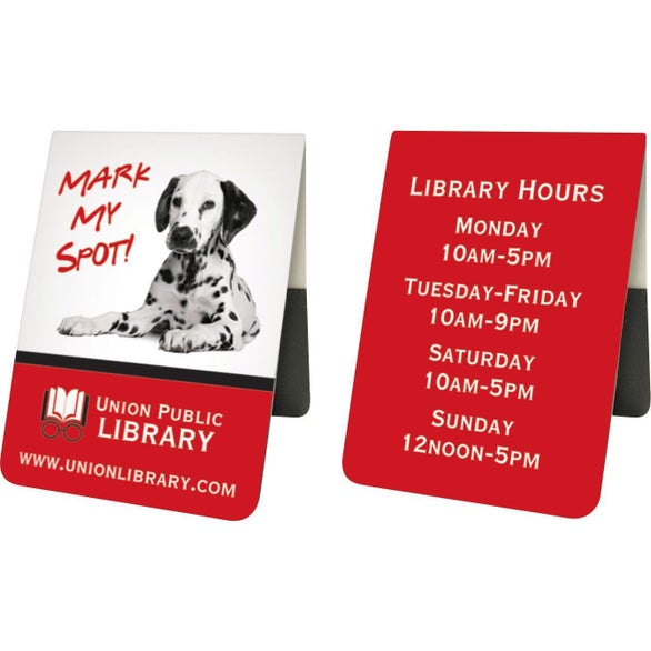 Mini Label Bookmark Imprinted Mini Magnetic Bookmarks