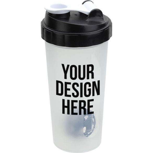 Flip-Top Plastic Shaker Tumbler (20 Oz.)