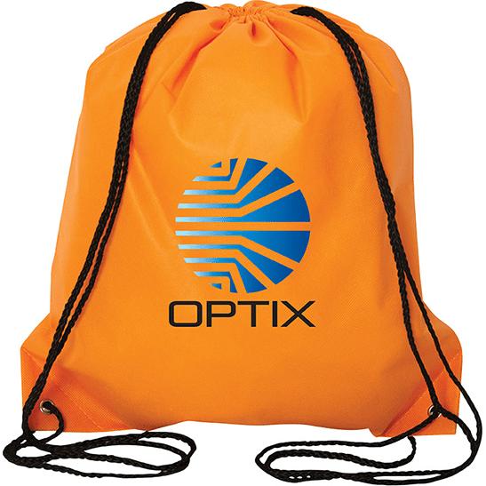 Drawstring Backpack Orangfe Marketing Jumbo Non Woven Drawstring Backpacks