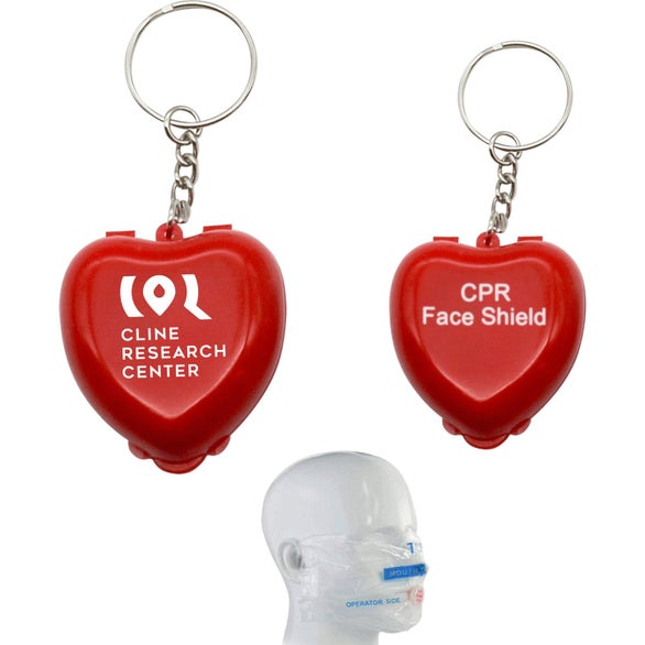 Prl Key Chain Custom CPR Mask Key Chains