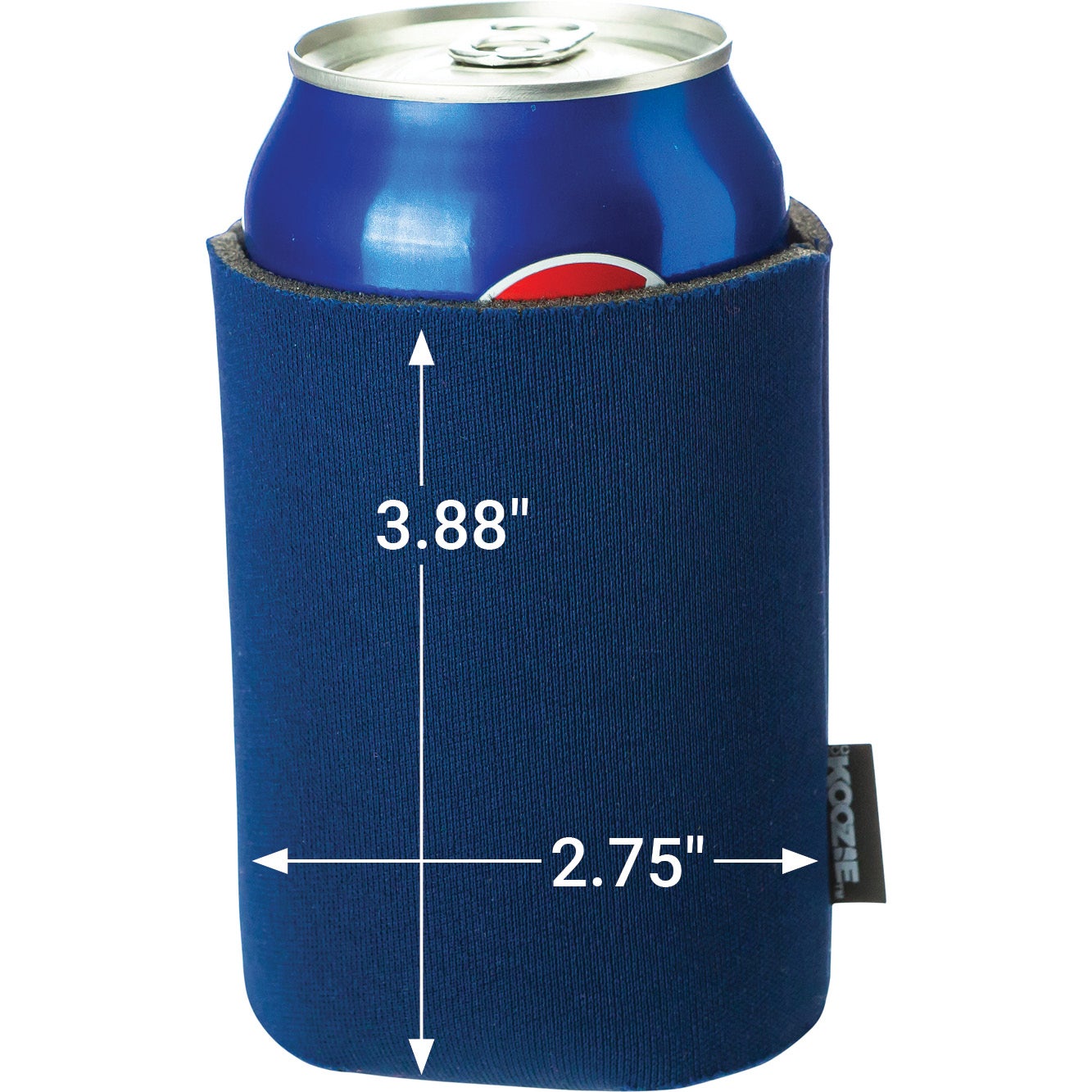 Collapsible KOOZIE&reg; Can Cooler Measurements