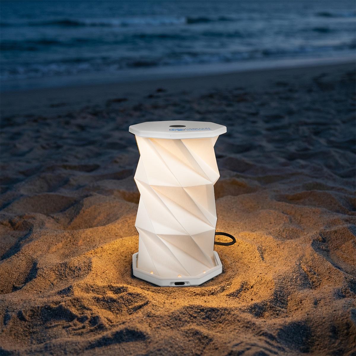Lumafold Foldable Lantern Action Photo