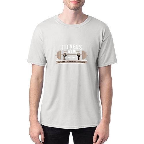 Hanes Heavyweight Cotton Blend T-shirts (Men's, White) Large