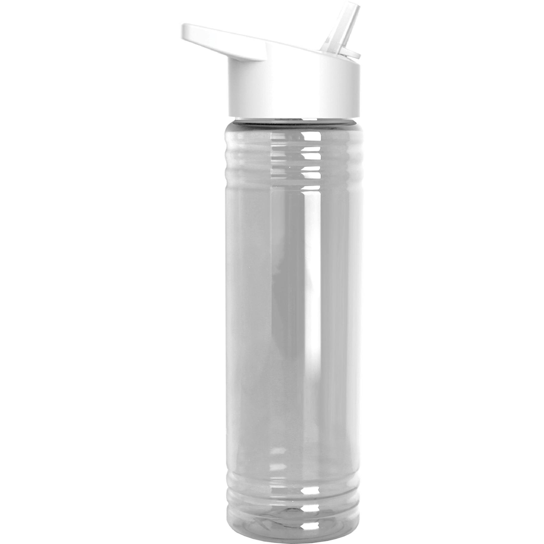 Customized Slim Fit Water Bottles with Flip Straw Lid (24 Oz.) | Water ...