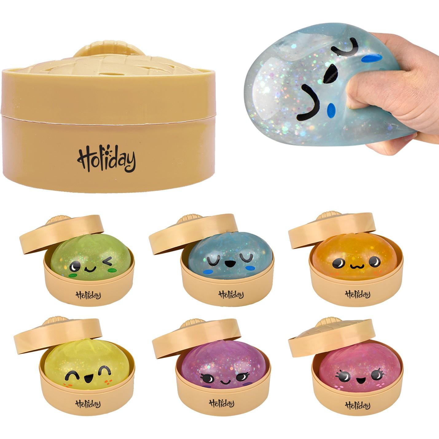 Glitter Squishy Dumpling Large