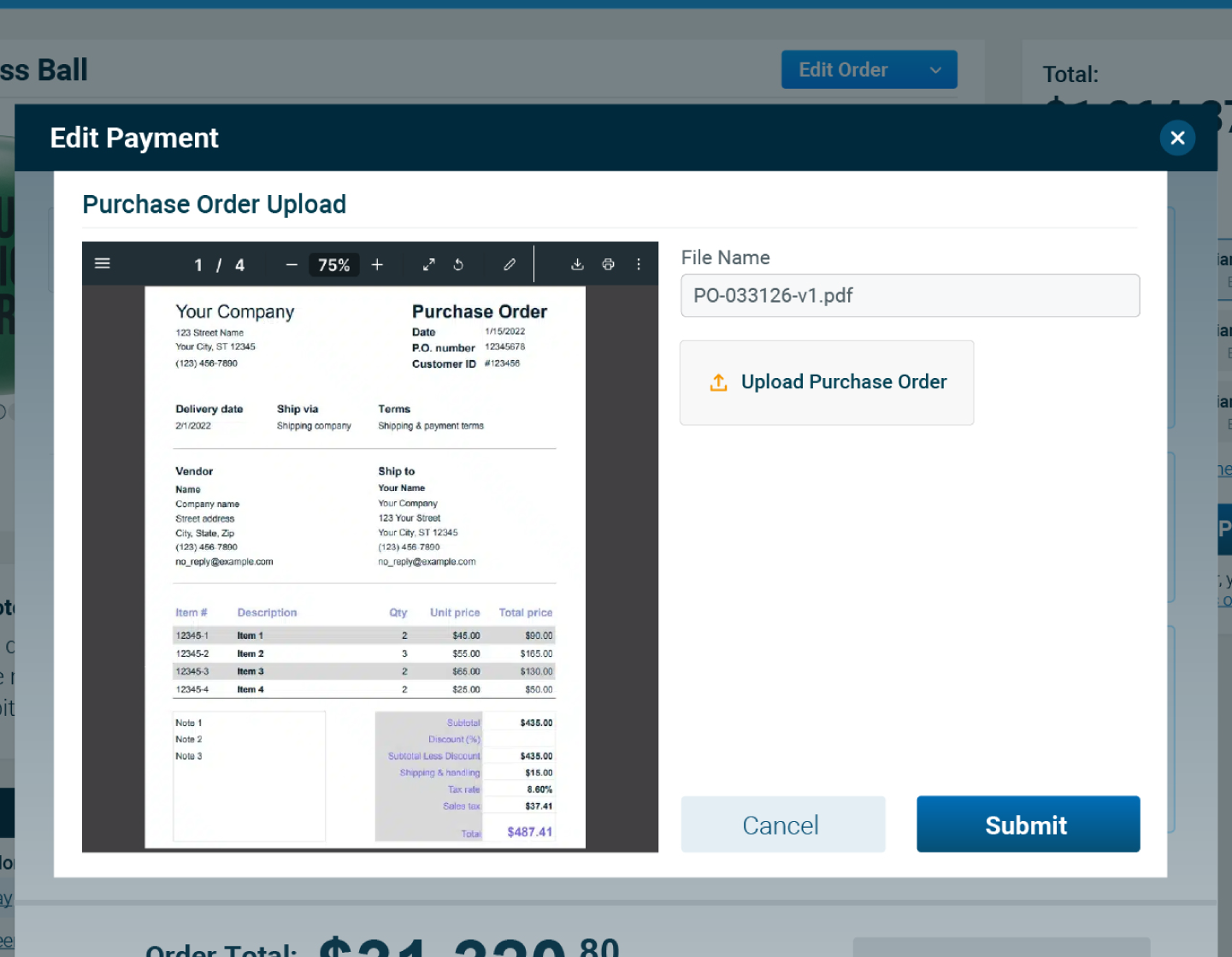 Purchase Order