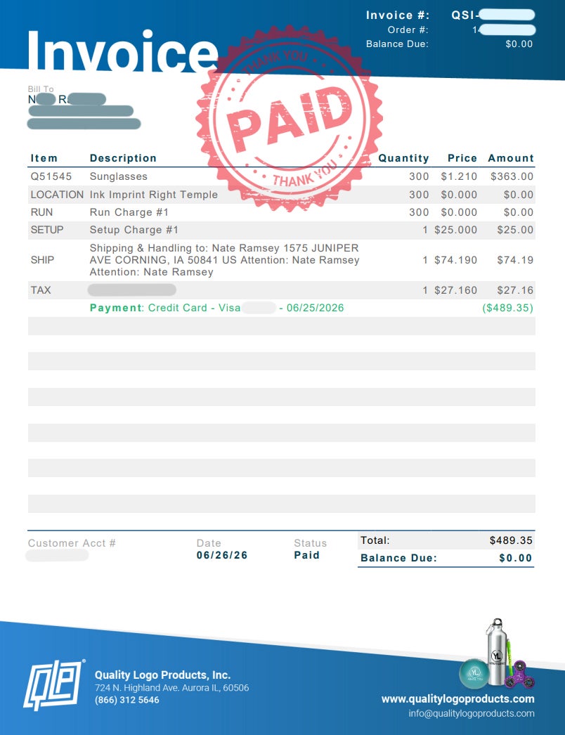 Invoice Full