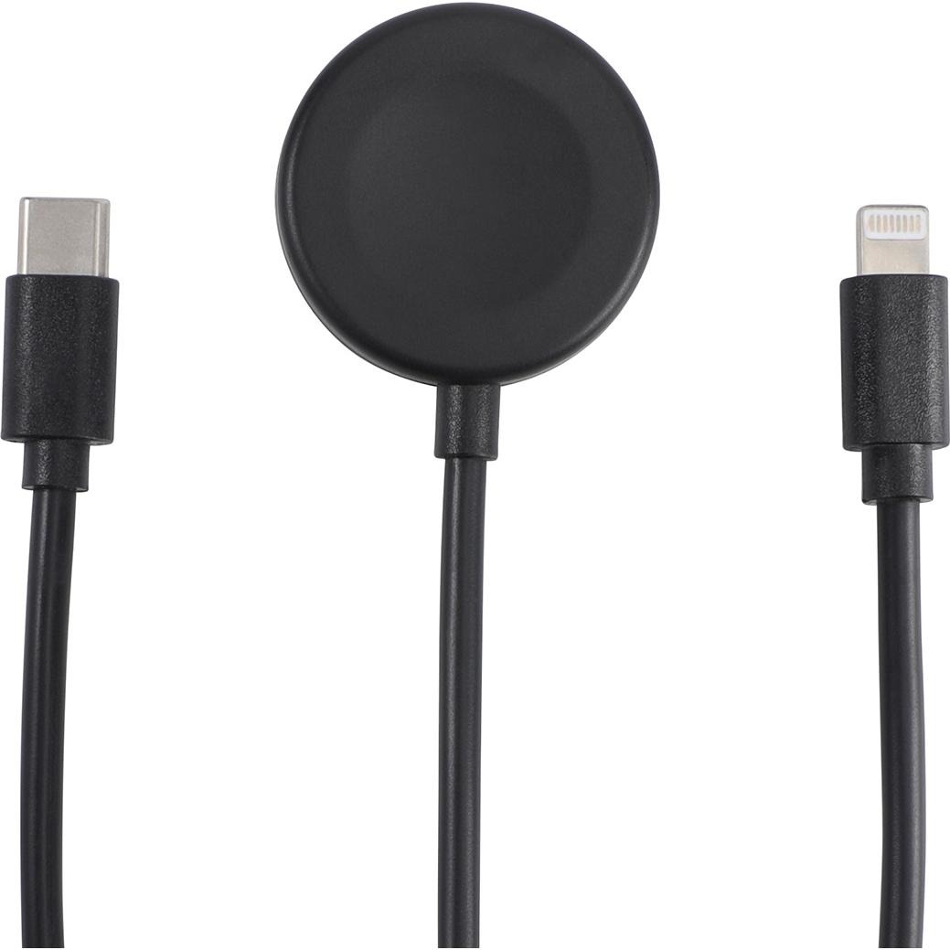 Infinity 5-in-1 Charging Cable with Watch Charger & Light-Up Logo Zoom / Feature Photo