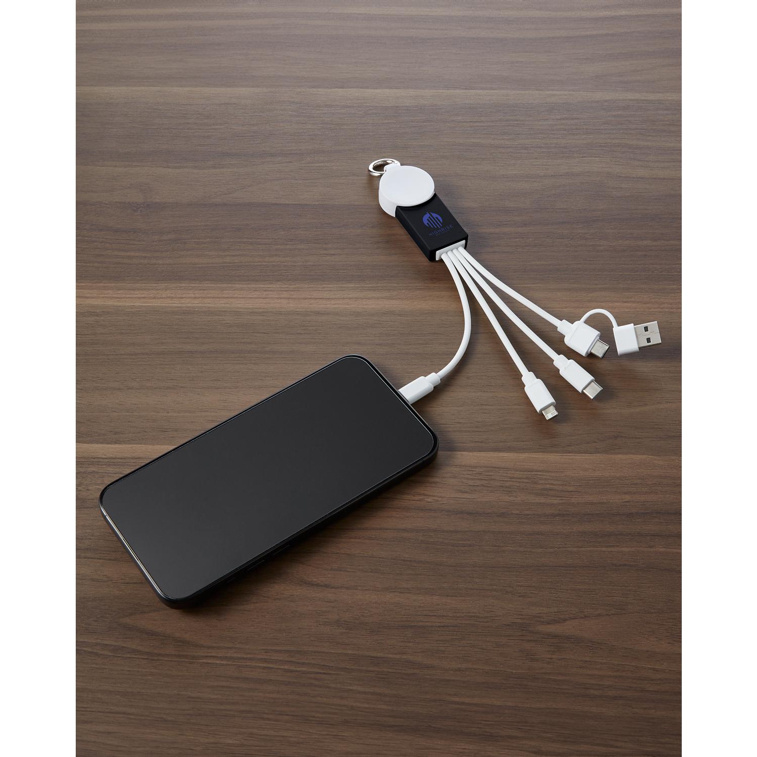 Universal Charging Cable With Smart Watch Charger Action Photo
