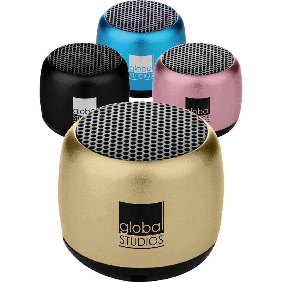 Mini Bluetooth Aluminum Speaker Group Photo