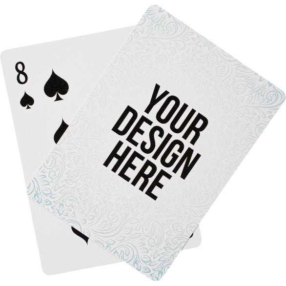 Two Color Back Playing Cards Marketing Custom Back Playing Cards
