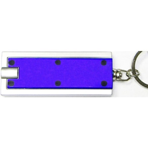Rectangular Keychain Flashlight Imprinted Slim Rectangular Flashlight Swivel Keychains | Flashlights ...