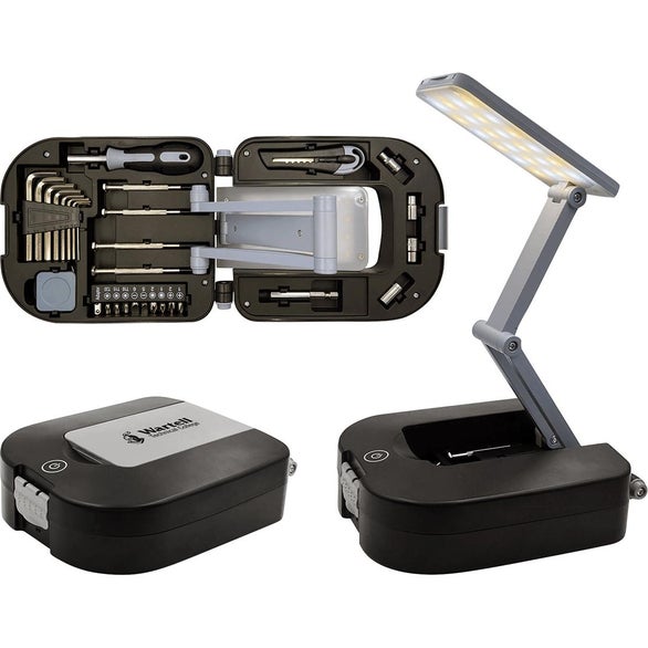 Light Grey Tools Custom Best Buddy Tools Retractable LED Worklight Tool Kits