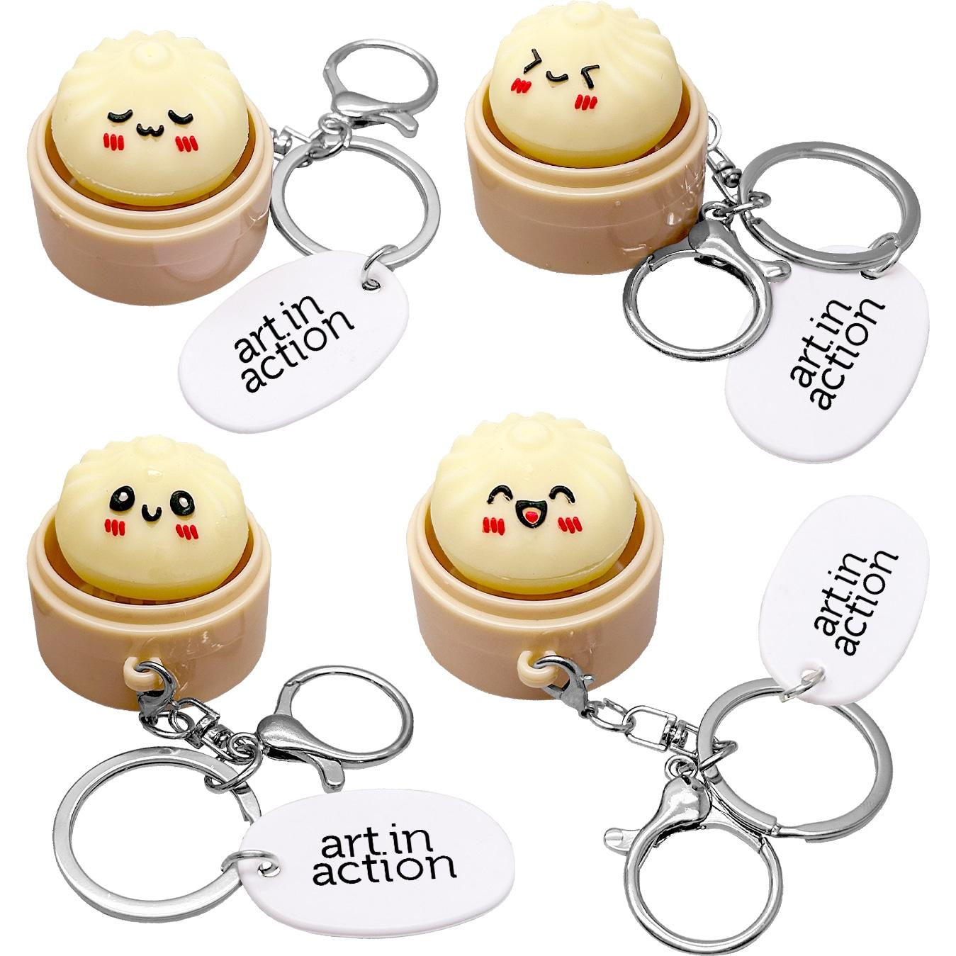 LED Dumpling Keychain Large