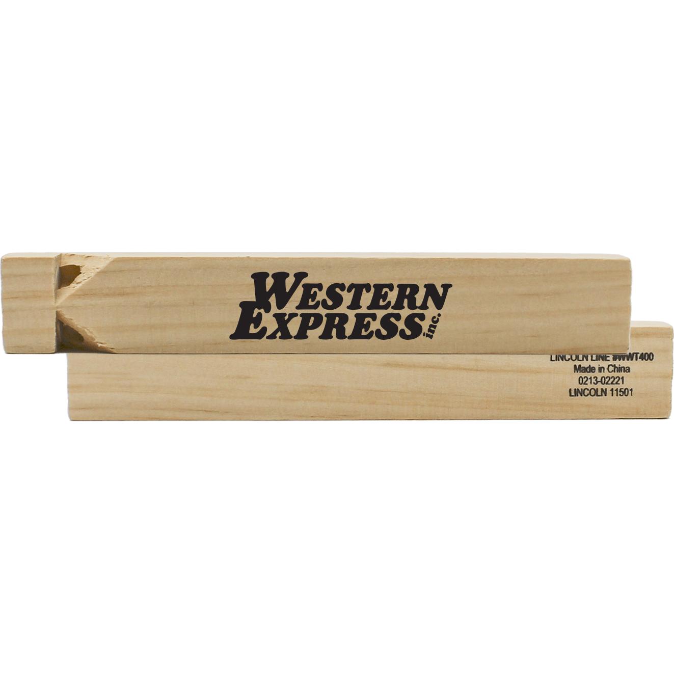 24 Pack Wooden Train Whistles – 6