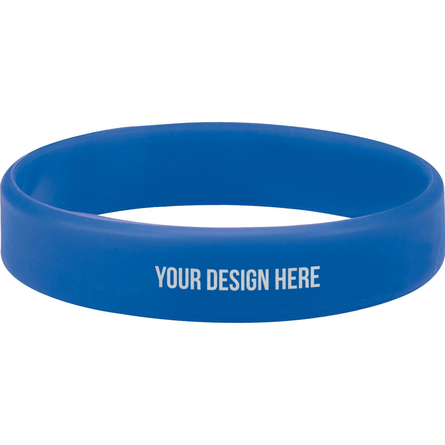 thumbnail image 2 of SayitBands 'Back The Blue' Silicone Wristbands (5-Pack) - Thin Blue Line Awareness Bracelets 2 of 5