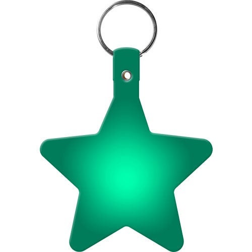 Stardesign Key Tag Promotional Star Flexible Key Tags | Keychains
