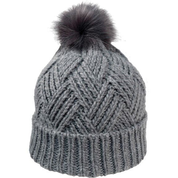 Hatch‎ gray Wool Hat Alpaca Ski Reversible Hat main image 2
